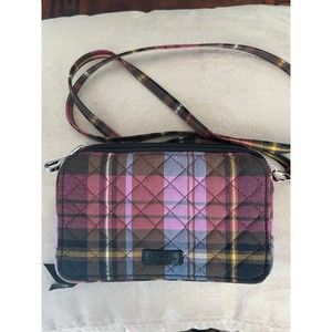 Vera Bradley crossbody purse in Cozy Plaid
